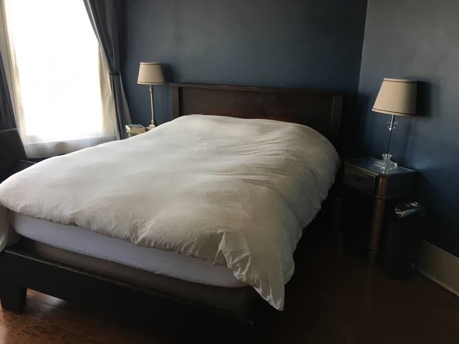 Master Bedroom with incredibly Comfortable Queen Bed