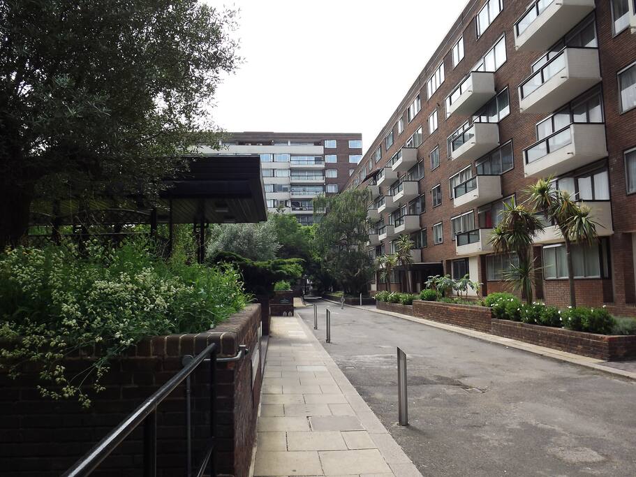 Building entrance