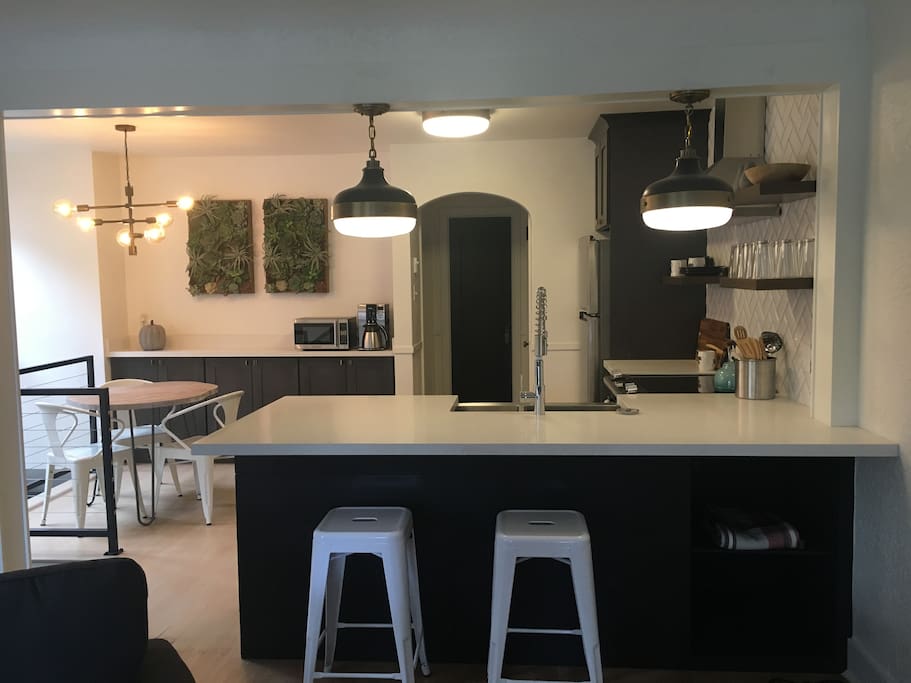Kitchen and dining