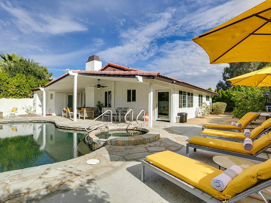 Lounging by the Pool