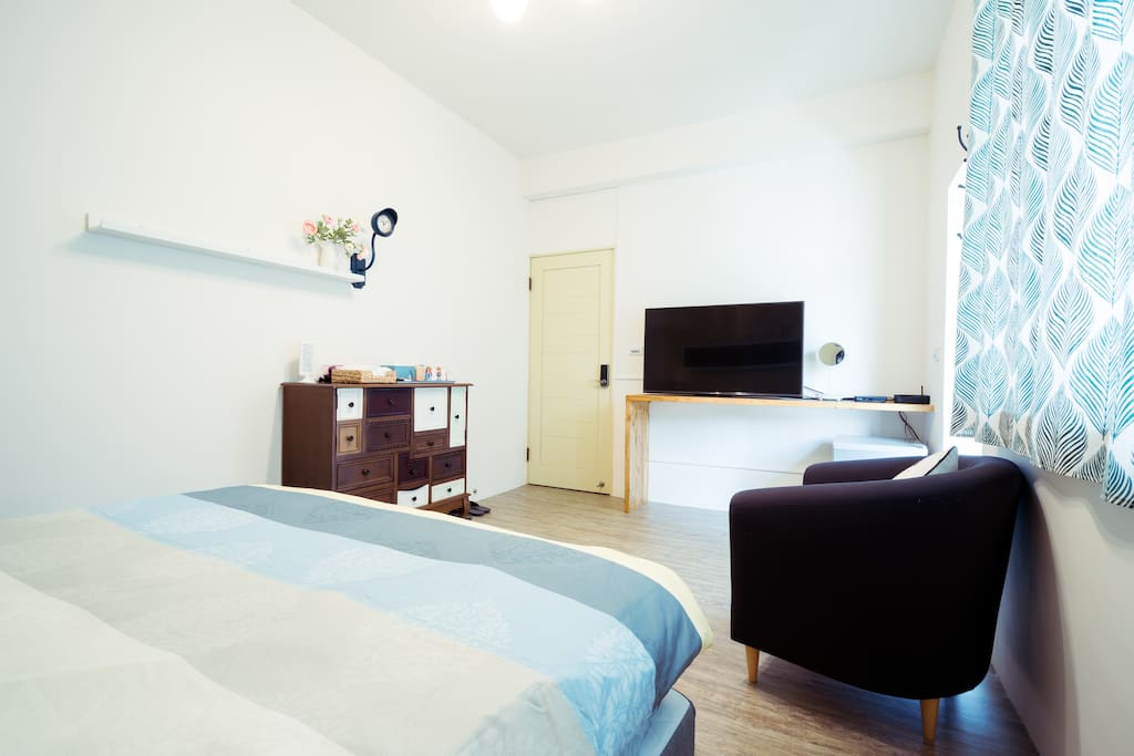 Private room with own bathroom(one double bed).