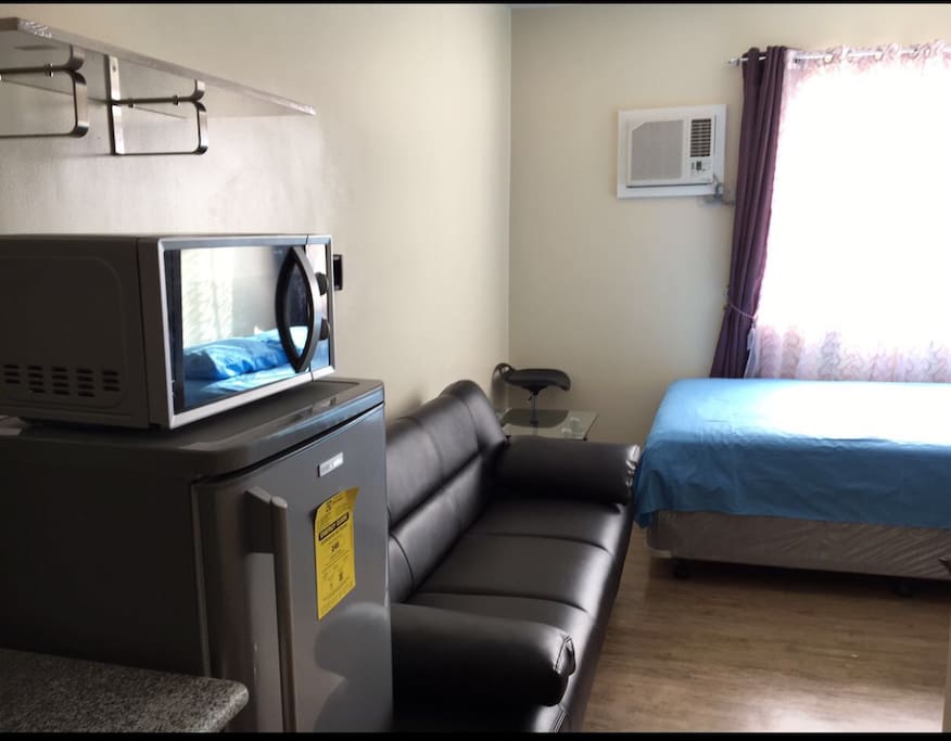 Refrigerator Microwave and AC