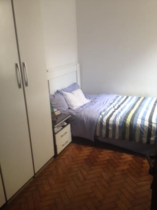 quiet comfortable room with double bed