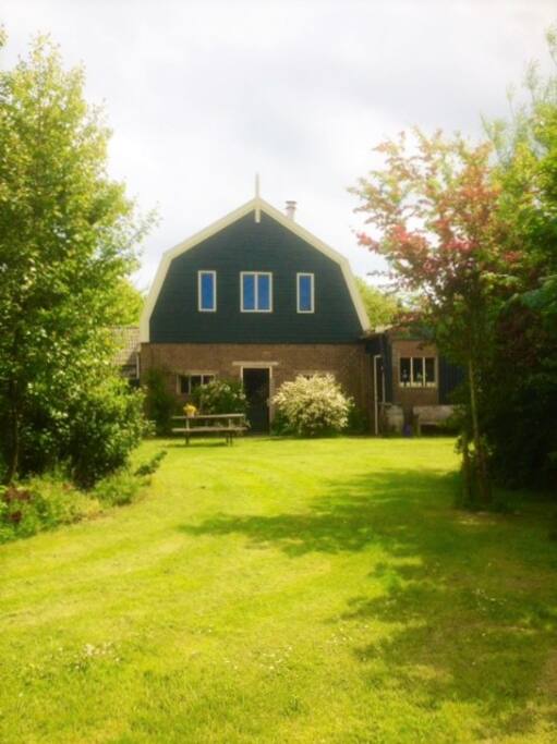 vooraanzicht huis