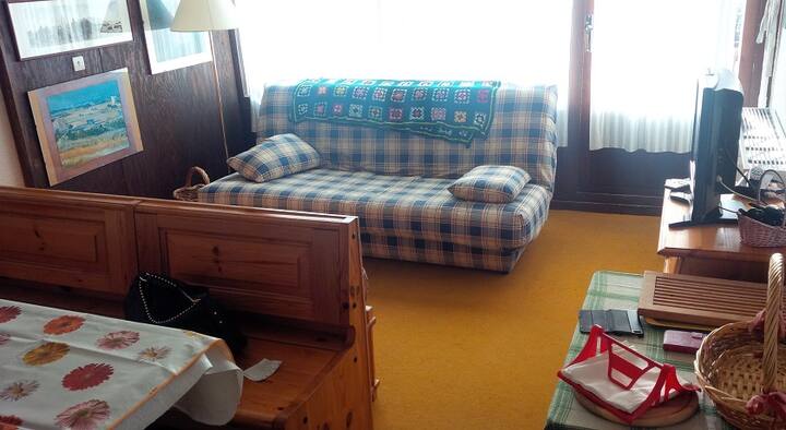 Salone con divano letto