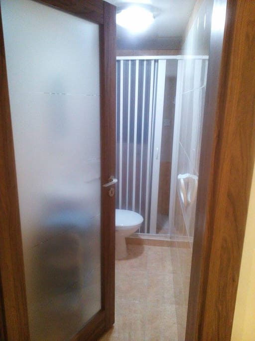 Private bathroom to be used only by guests