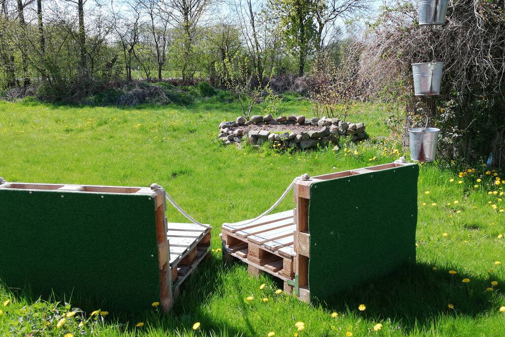 ... oder auf der Wiese