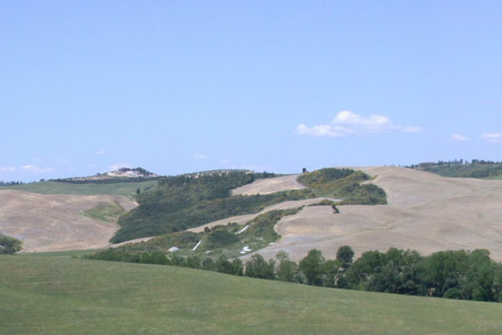 Paesaggio visto dall'Agriturismo