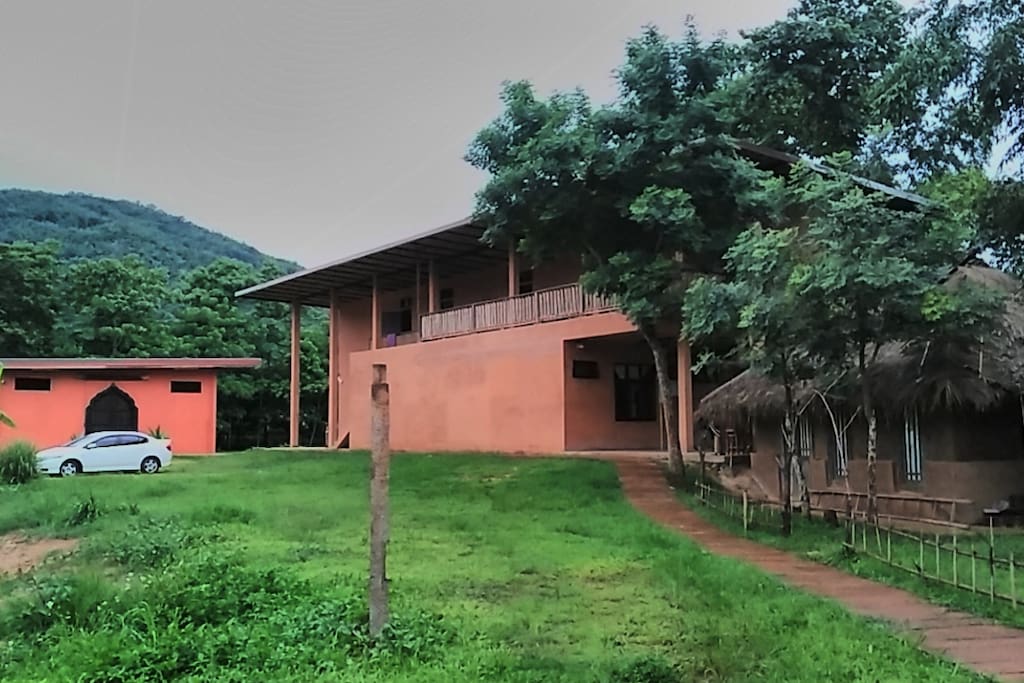The Main House & Yoga Ashram