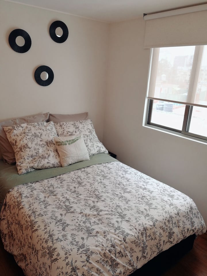 Recamara secundaria con closet 