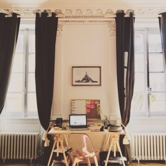 Sunny working space