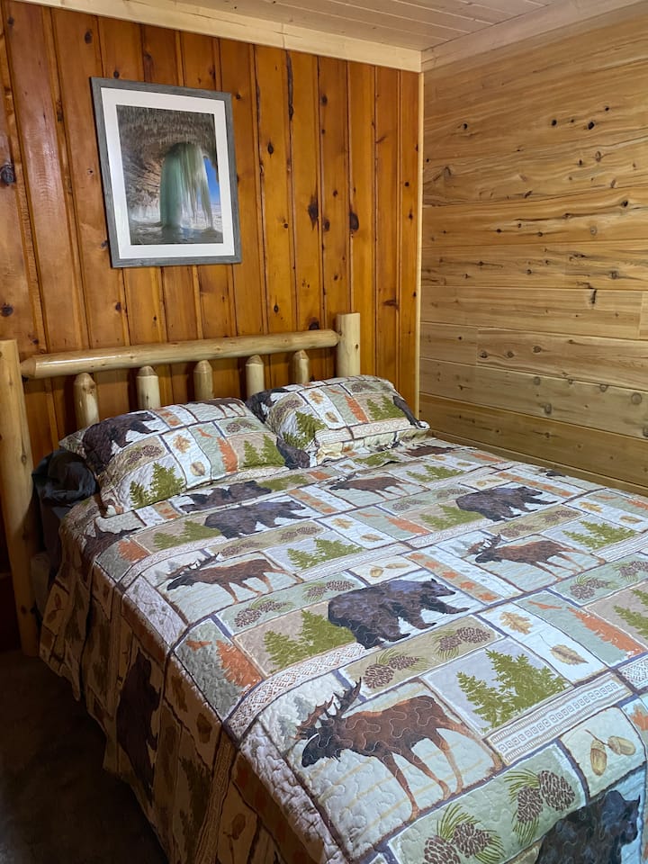 Ny queensize-dobbeltseng i soveværelse 3