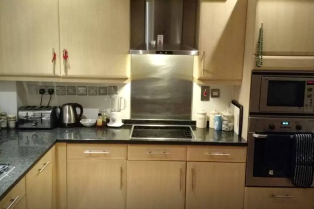 Modern kitchen with all amenities