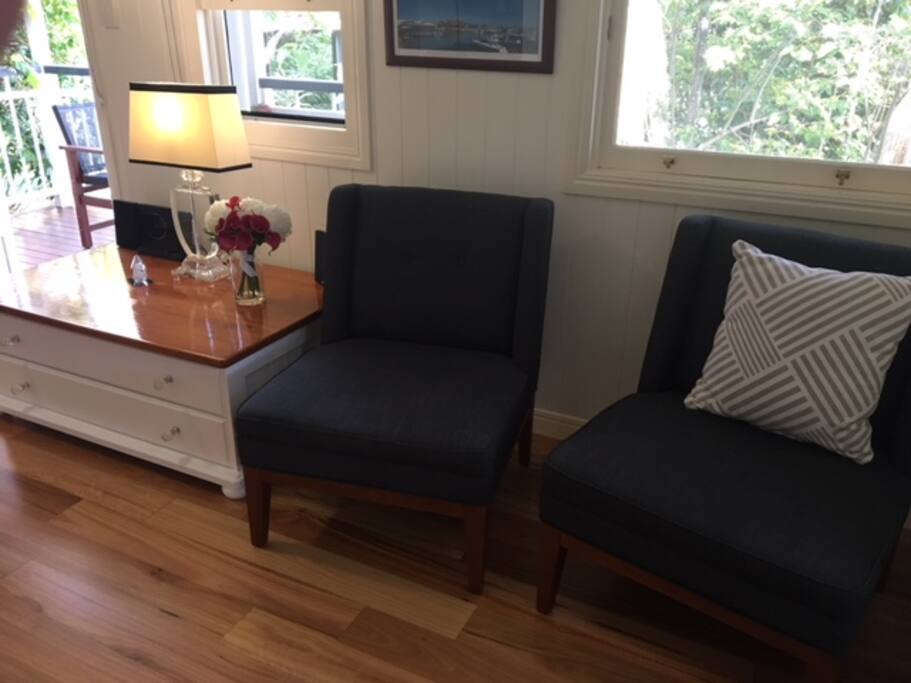 Relaxing lounge space