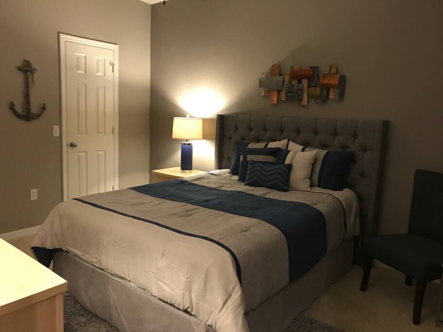 Bedroom with big closet