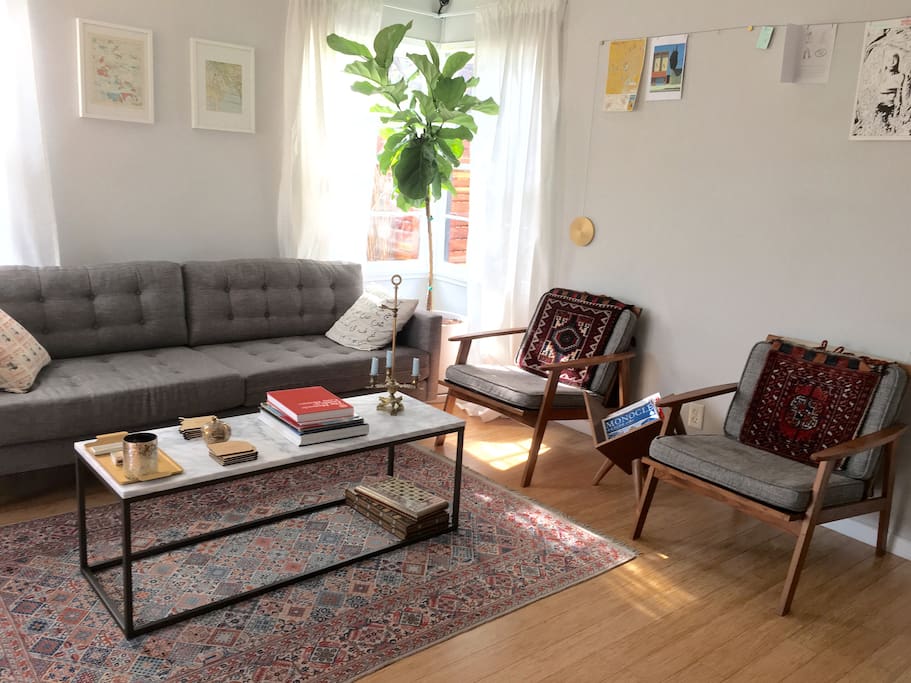 The living room