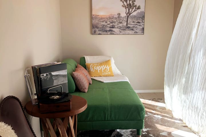 solárium junto al dormitorio principal