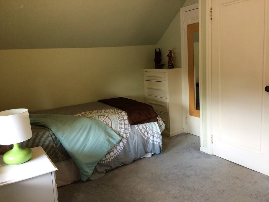 Built-in dresser and closet