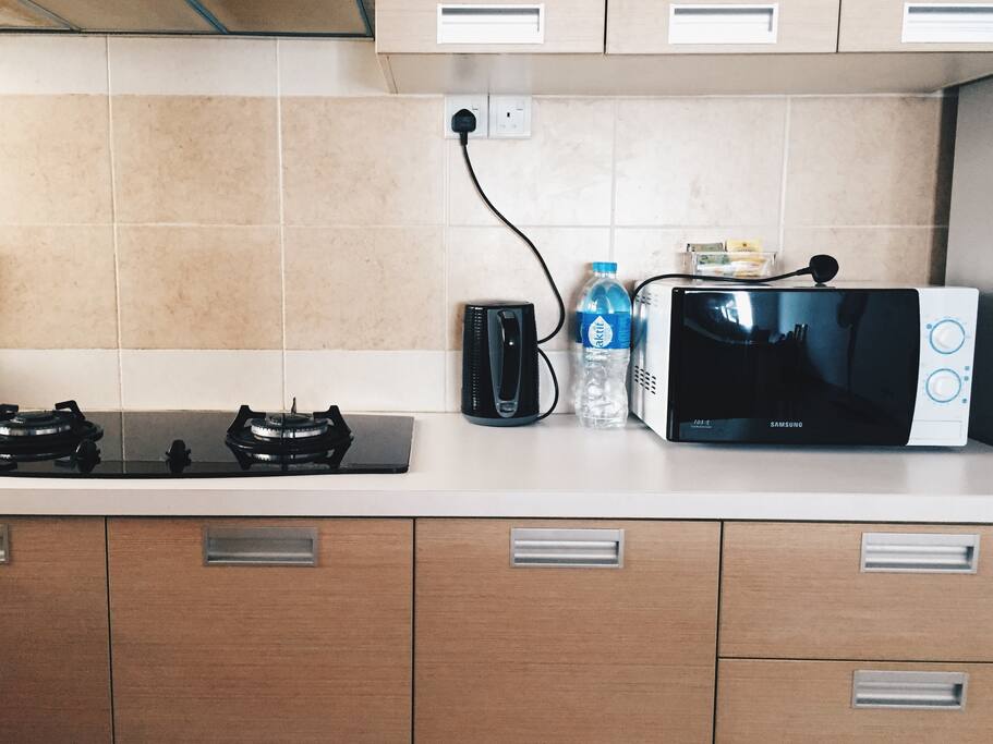 Fully equipped kitchen