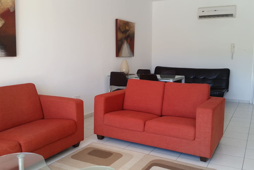 Main room, view from the terrace