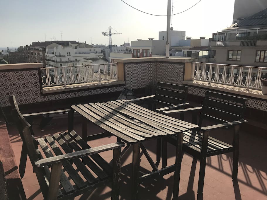 Terraza de 58m2