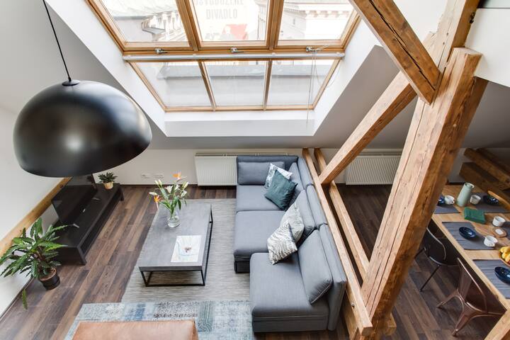 UNIQUE heavenly DUPLEX, Prague 1, ROOF TOP TERRACE gallery image 3