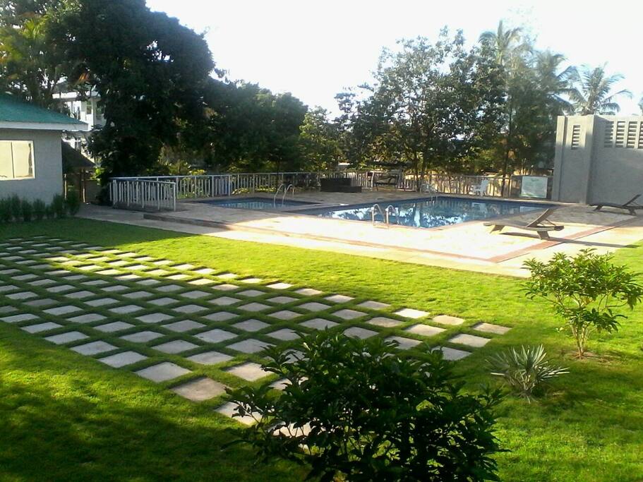 Garden areas