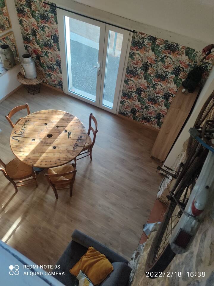 Petite Maison Chaleureuse, Avec Espace Extérieure - Guérande