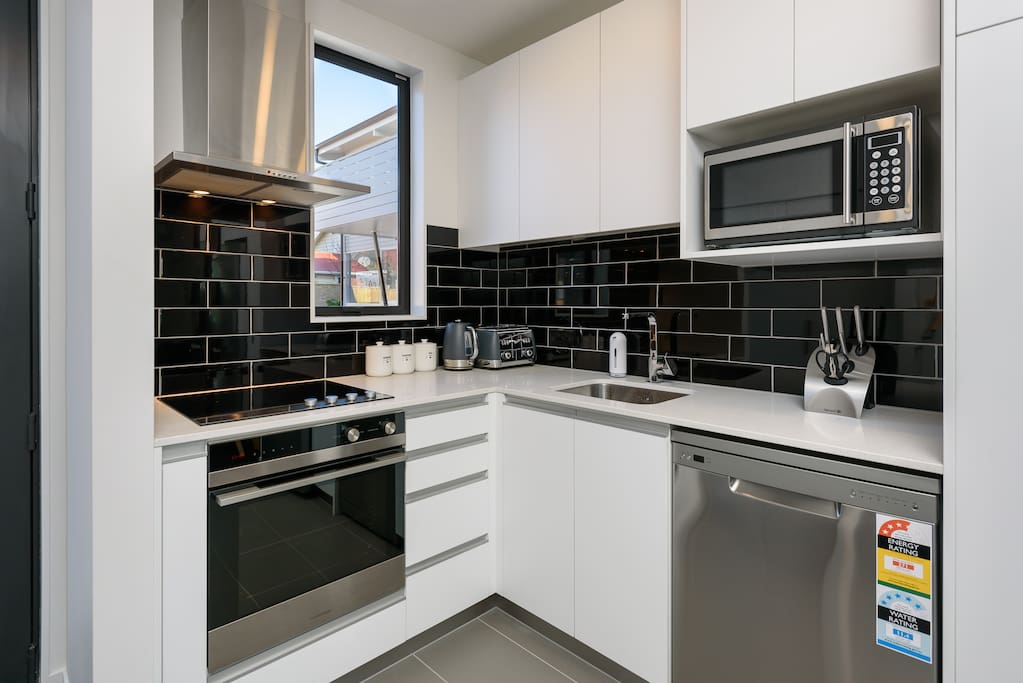 Amazing brand new kitchen which is equipped with absolutely everything that is needed