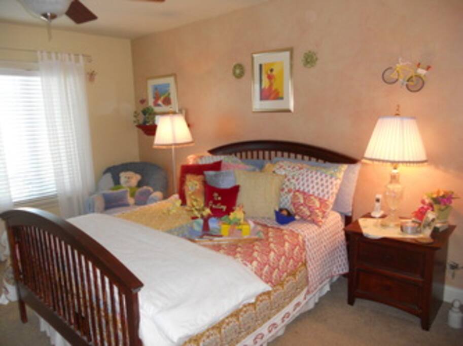 Guestroom 1 with walk in closet