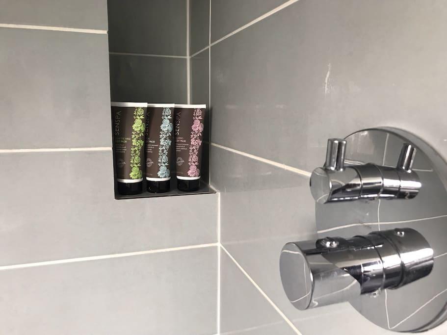 A corner the wet room