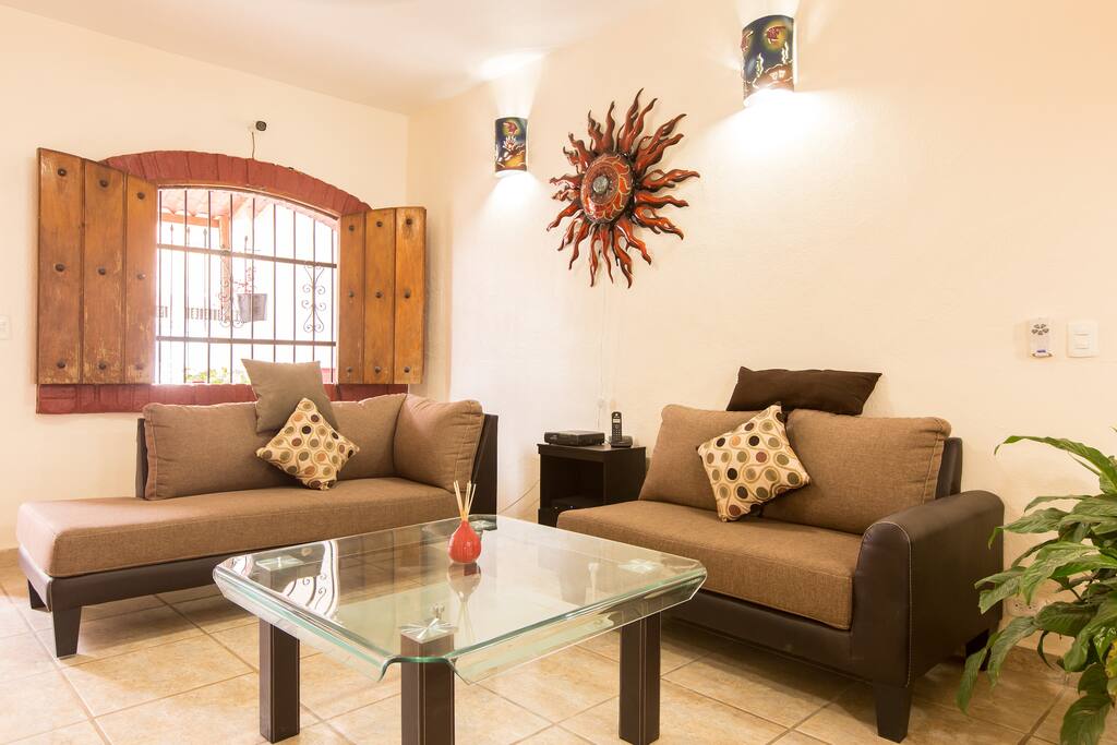 Bright and open living room