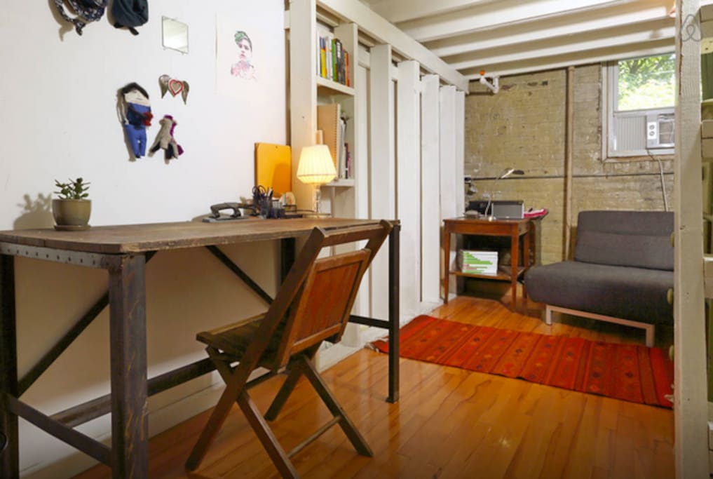 bottom part of the room