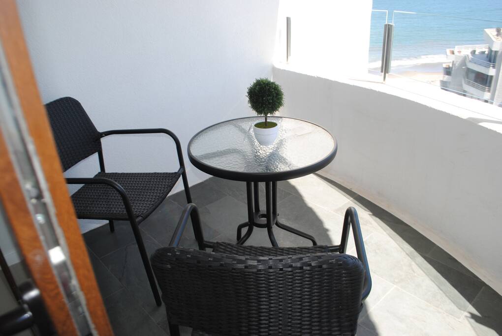 Balcón del departamento.