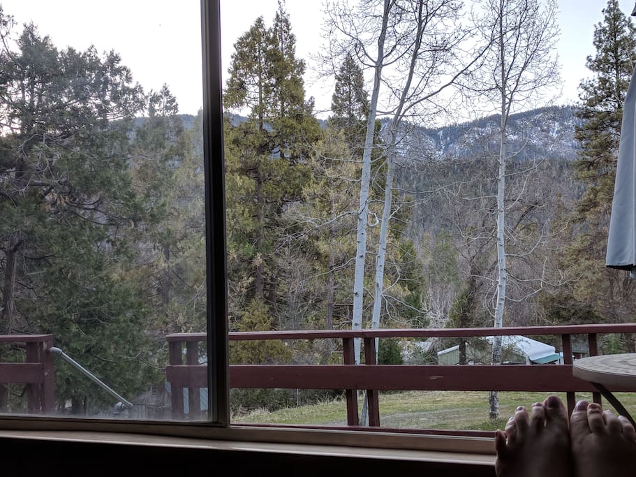 Front Window/Deck View