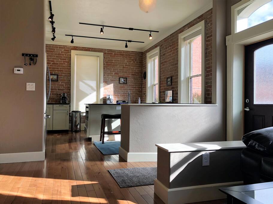 Enjoy lots of morning light with our original 6-foot windows.