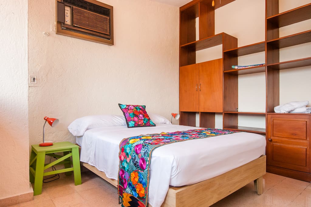 Bedroom 1 with AC.