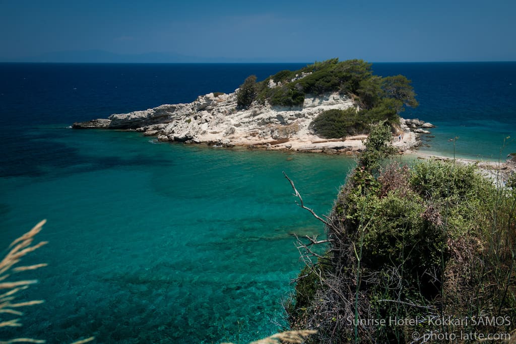 Famous Peninsula with 2 bays, ideal for swimming and relaxation and just steps away.