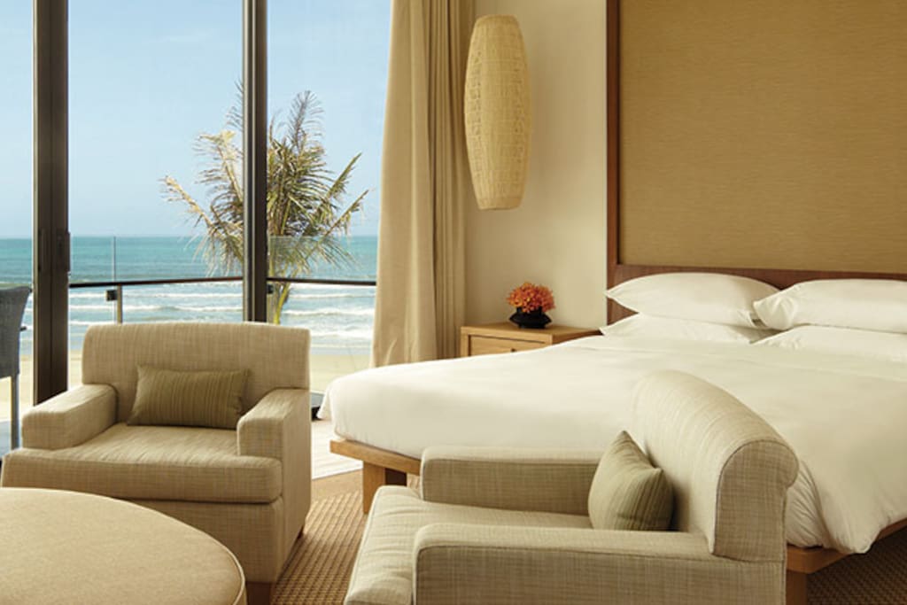 Beachfront bedroom