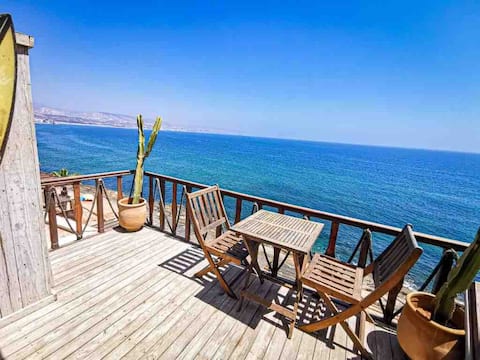 Top Airbnb: Romantic house in Madraba with sea view in Taghazout