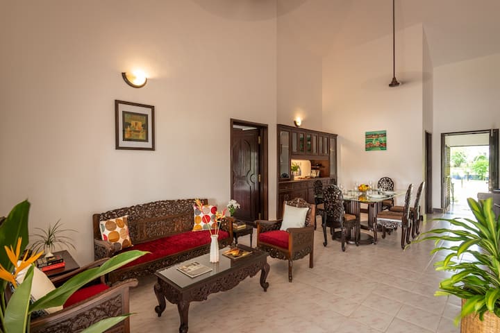 Casa De Margem 3bhk Riverfront Villa - Goa