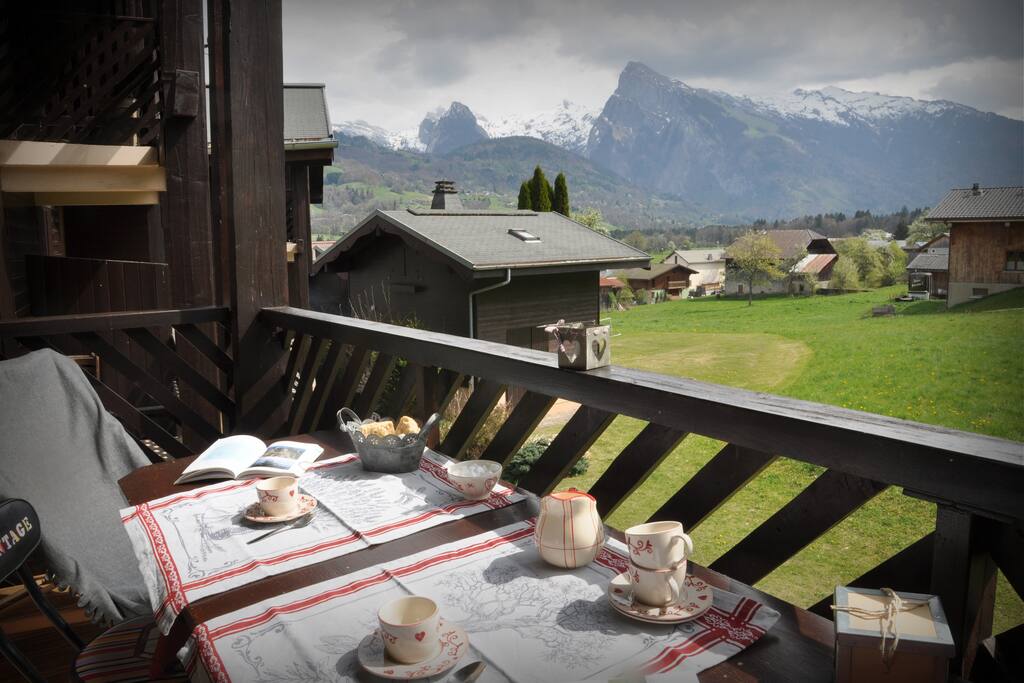 Vue depuis balcon