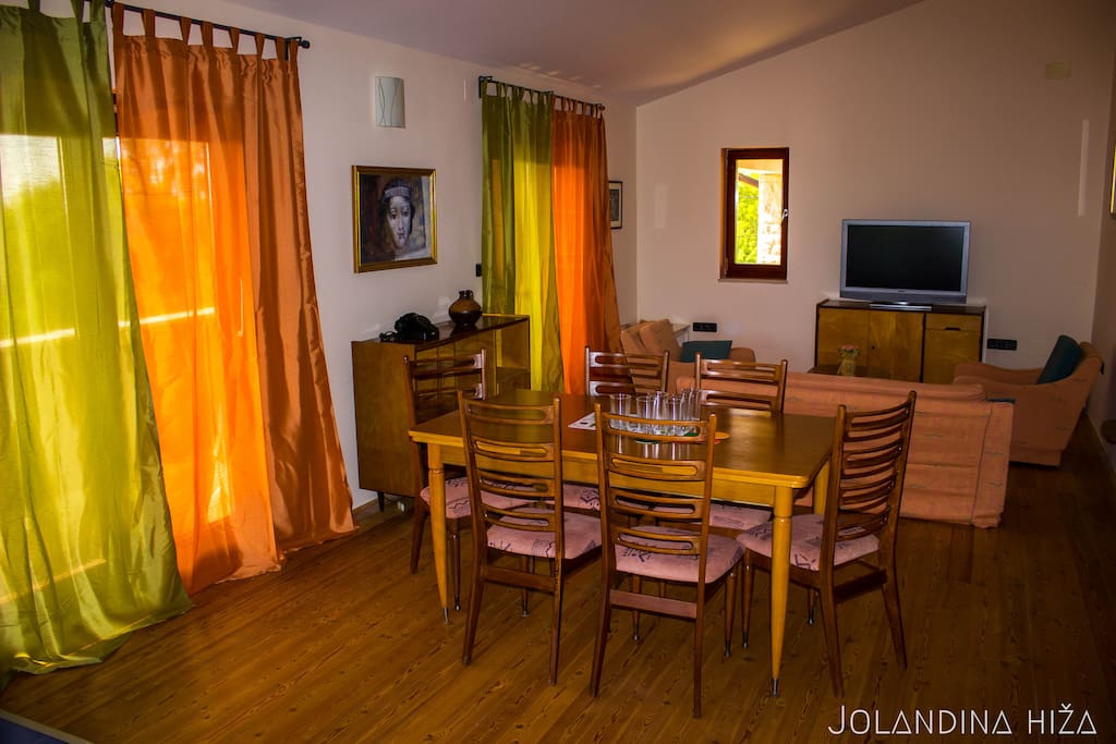 The living room/The dining room - open space