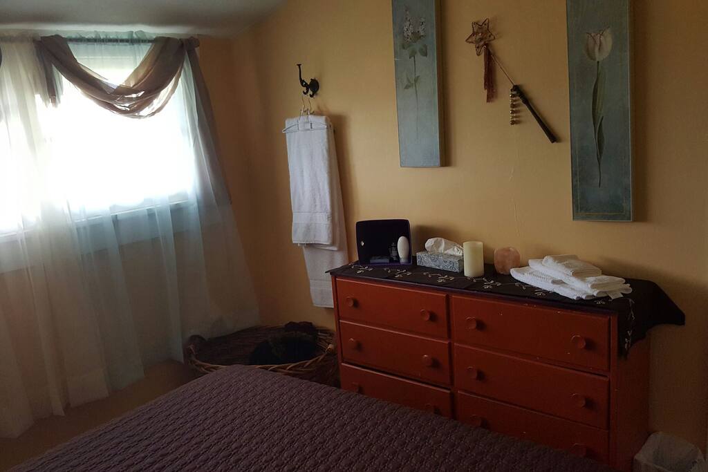North view of the room