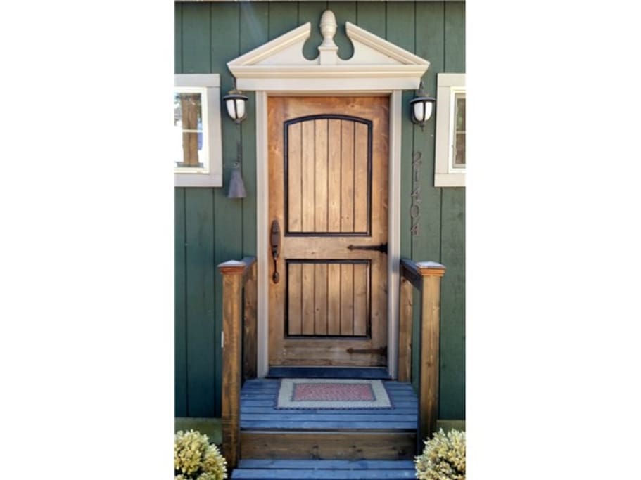 Front Door Custom Woodwork