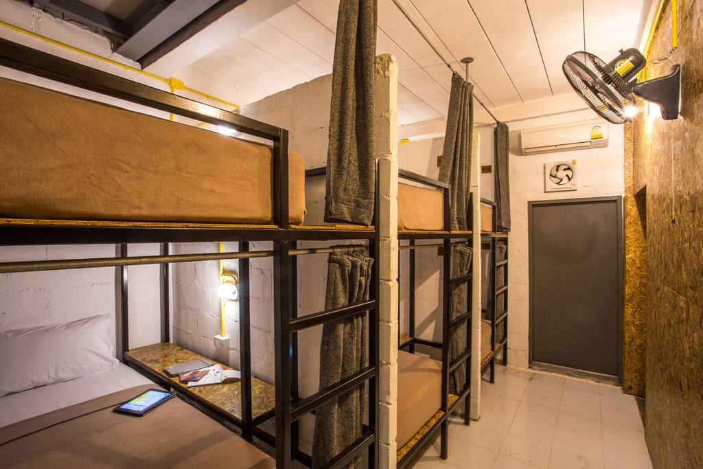 Only 6 beds in the room.