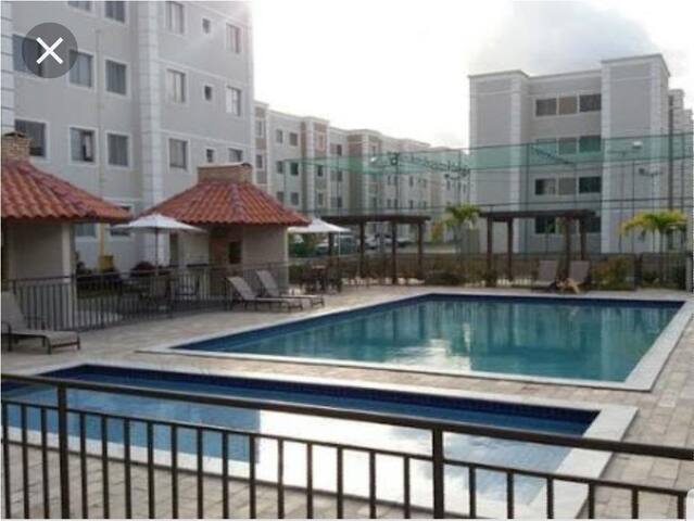 Entire home with 2 bedrooms in João Pessoa - Apartamento em João Pessoa (condomínio fechado)