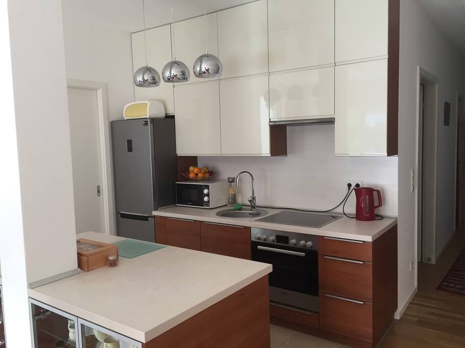 The Kitchen is equipped with a lot of cutlery. Feel free to cook as much as you wish!