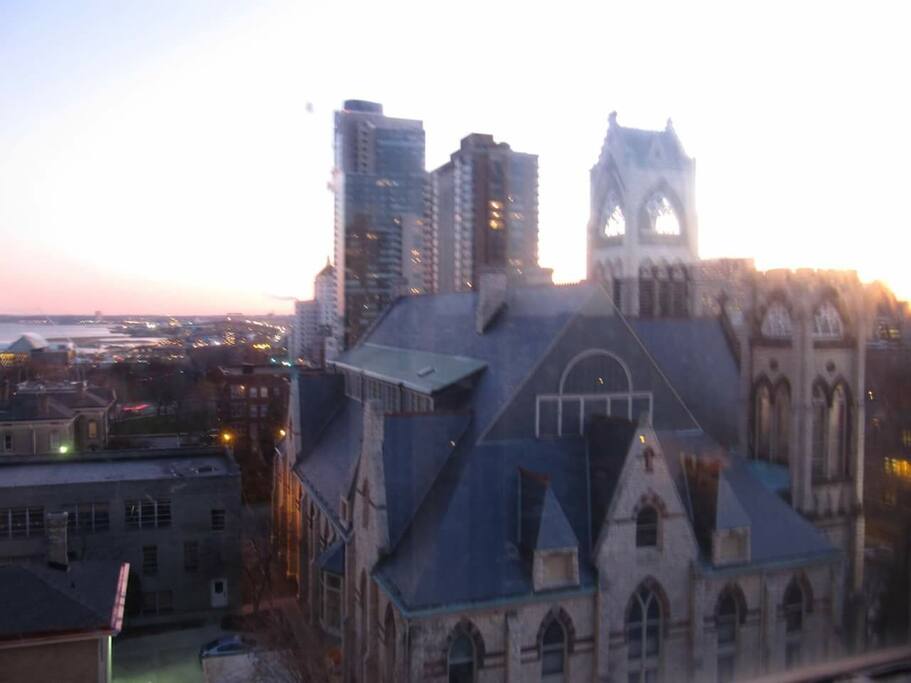 Bedroom Dusk View South