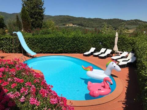 Villa La Poggerina, private pool and amazing view
